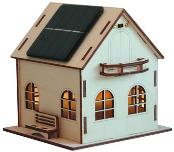 Maison solaire en bois